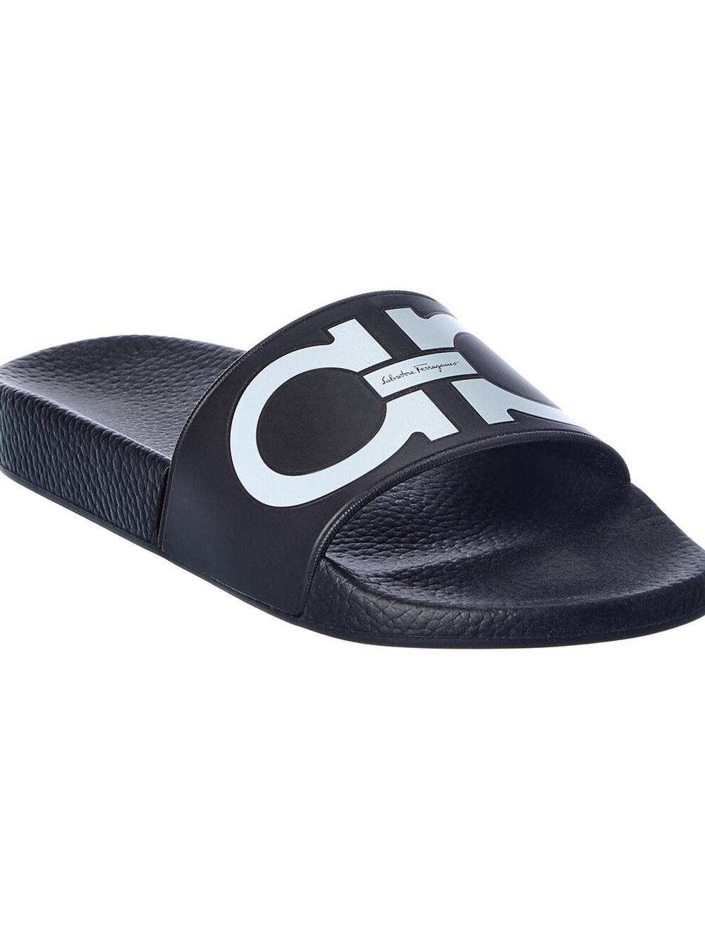 FERRAGAMO Groovy 6 Sport Slide Sandals Womens Size 9